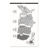 Recycled Weekly Appointment Book, 30-minute Appointments, 8 X 5, Black, 2021