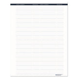 Recycled Wirebound Weekly-monthly Planner, 11 X 8.5, Black Leatherette, 2021