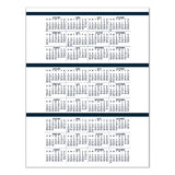 Recycled Wirebound Weekly-monthly Planner, 11 X 8.5, Black Leatherette, 2021