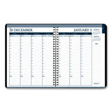 100% Recycled Monthly Weekly 7 Day Planner, 8.75 X 6.88, Black, 2021