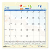 100% Recycled Seasonal Wall Calendar, 12 X 12, 2021