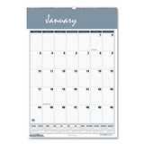 Recycled Bar Harbor Wirebound Academic Monthly Wall Calendar, 12 X 17, 2020-2021