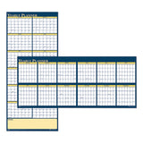 Recycled Reversible Yearly Wall Planner, 60 X 26, 2021