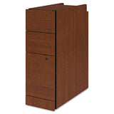 Narrow Box-box-file Pedestal For 10500-10700 Series Shells, 9.5w X 22.75d X 28h, Harvest