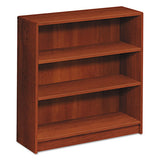 1870 Series Bookcase, Two Shelf, 36w X 11 1-2d X 29 7-8h, Cognac