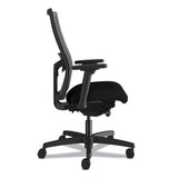 Ignition 2.0 Reactiv Mid-back Task Chair, Supports Up To 300 Lb, 17" To 22" Seat Height, Apricot Seat, Black Back-base