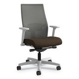 Ignition 2.0 4-way Stretch Low-back Mesh Task Chair, Supports Up To 300 Lb, 16.75" To 21.25" Seat Height, Black