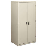 Assembled Storage Cabinet, 36w X 24 1-4d X 71 3-4h, Light Gray