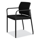 Accommodate Series Guest Chair With Fixed Arms, 23.25" X 22.25" X 32", Black, 2-carton