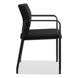 Accommodate Series Guest Chair With Fixed Arms, 23.25" X 22.25" X 32", Black, 2-carton