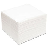 Taskbrand Grease & Oil Wipers, Quarterfold, 12 X 13 1-4, White, 50-pack