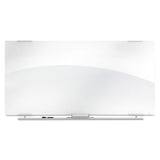 Clarity Glass Dry Erase Boards, Frameless, 48 X 36
