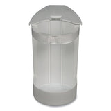 Super Toilet Bowl Caddy W-brush, 4w X 8d, 6" Long, Plastic
