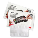 Magnetic Card Reader Cleaning Cards, 2.1" X 3.35", 50-carton