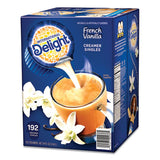 Flavored Liquid Non-dairy Coffee Creamer, French Vanilla, 0.4375 Oz Cups, 192-ct