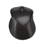 Wireless Optical Mouse With Micro Usb, 2.4 Ghz Frequency-32 Ft Wireless Range, Left-right Hand Use, Gray-black