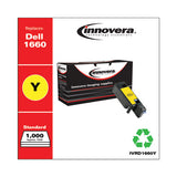 Remanufactured Yellow Toner, Replacement For Dell 1660y (332-0402), 1,000 Page-yield