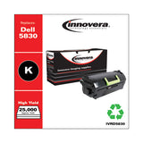 Remanufactured Black High-yield Toner, Replacement For Dell S5830 (593-bbyr), 25,000 Page-yield