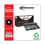 Remanufactured Black Drum Unit, Replacement For Brother Dr350, 12,000 Page-yield