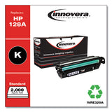 Remanufactured Black Toner, Replacement For Hp 128a (ce320a), 2,000 Page-yield