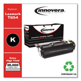 Remanufactured Black Toner, Replacement For Lexmark T654 (t654x11a), 36,000 Page-yield