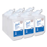 Essential Alcohol-free Foam Hand Sanitizer, 1,000 Ml, Clear, 6-carton