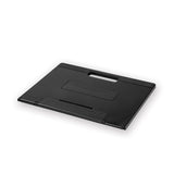 Smartfit Easy Riser Laptop Cooling Stand, 13 X 9.5 X 0.8 To 7.1, Black