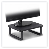Smartfit Monitor Stand Plus, 16.2w X 2.2d X 6h, Black