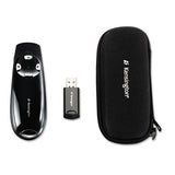 Wireless Presenter Pro With Green Laser, 150 Ft. Range, Black