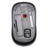Wireless Mouse For Life, 2.4 Ghz Frequency-30 Ft Wireless Range, Left-right Hand Use, Black