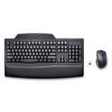 Pro Fit Comfort Wireless Desktop Set, 2.4 Ghz Frequency-30 Ft Wireless Range, Black