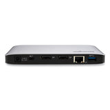 Sd2480t Thunderbolt 3 Dual 4k Docking Station, Silver-black