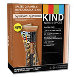Nuts And Spices Bar, Dark Chocolate Nuts And Sea Salt, 1.4 Oz, 12-box