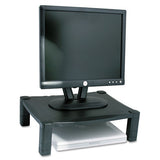 Single Level Height-adjustable Stand, 17 X 13 1-4 X 3 To 6 1-2, Black