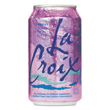 Sparkling Water, Black Razzberry, 12 Oz Can, 12 Cans-pack, 2 Packs-carton