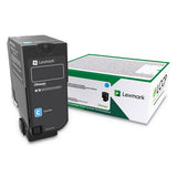 74c0hyg (cs725) High-yield Toner, 12000 Page-yield, Yellow