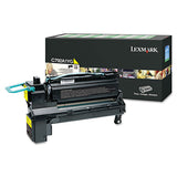 C792a1yg Return Program Toner, 6000 Page-yield, Yellow