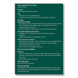 Cough Drops, Natural Herb, 21 Drops-bag