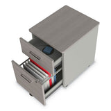 Urban Mobile File Pedestal, 16w X 15.25d X 23.75h, Ash