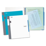 Advance Wirebound Notebook, 1 Subject, Medium-college Rule, Assorted Color Covers, 11 X 8.5, 100 Sheets