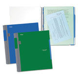 Advance Wirebound Notebook, 1 Subject, Medium-college Rule, Assorted Color Covers, 11 X 8.5, 100 Sheets