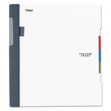 Advance Wirebound Notebook, 3 Subjects, Medium-college Rule, Assorted Color Covers, 11 X 8.5, 150 Sheets
