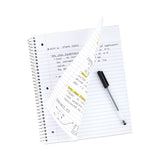 Wirebound Notebook, 1 Subject, Wide-legal Rule, Randomly Assorted Covers, 10.5 X 8, 100 Sheets, 6-pack