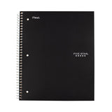 Wirebound Notebook, 1 Subject, Wide-legal Rule, Randomly Assorted Covers, 10.5 X 8, 100 Sheets, 6-pack