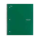 Wirebound Notebook, 1 Subject, Medium-college Rule, Randomly Assorted Covers, 11 X 8.5, 100 Sheets, 6-pack