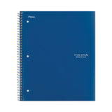 Wirebound Notebook, 1 Subject, Medium-college Rule, Randomly Assorted Covers, 11 X 8.5, 100 Sheets, 6-pack