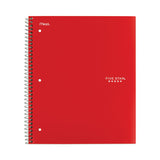 Wirebound Notebook, 1 Subject, Medium-college Rule, Randomly Assorted Covers, 11 X 8.5, 100 Sheets, 6-pack