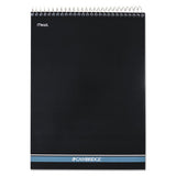 Stiff-back Wire Bound Notebook, 1 Subject, Medium-college Rule, Navy Cover, 8.5 X 11.5, 70 Sheets