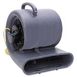 Air Mover, 3-speed, 1-2hp, 1150rpm, 1500cfm