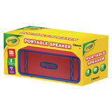 Portable Speaker, Bluetooth, Red/blue